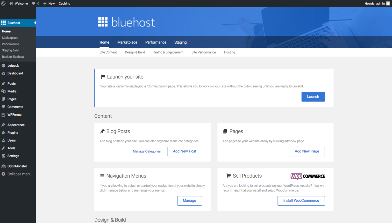 Bluehost Tools