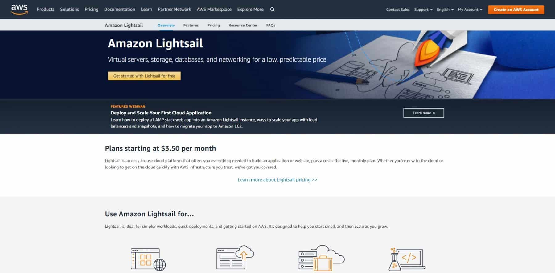 amazon lightsail